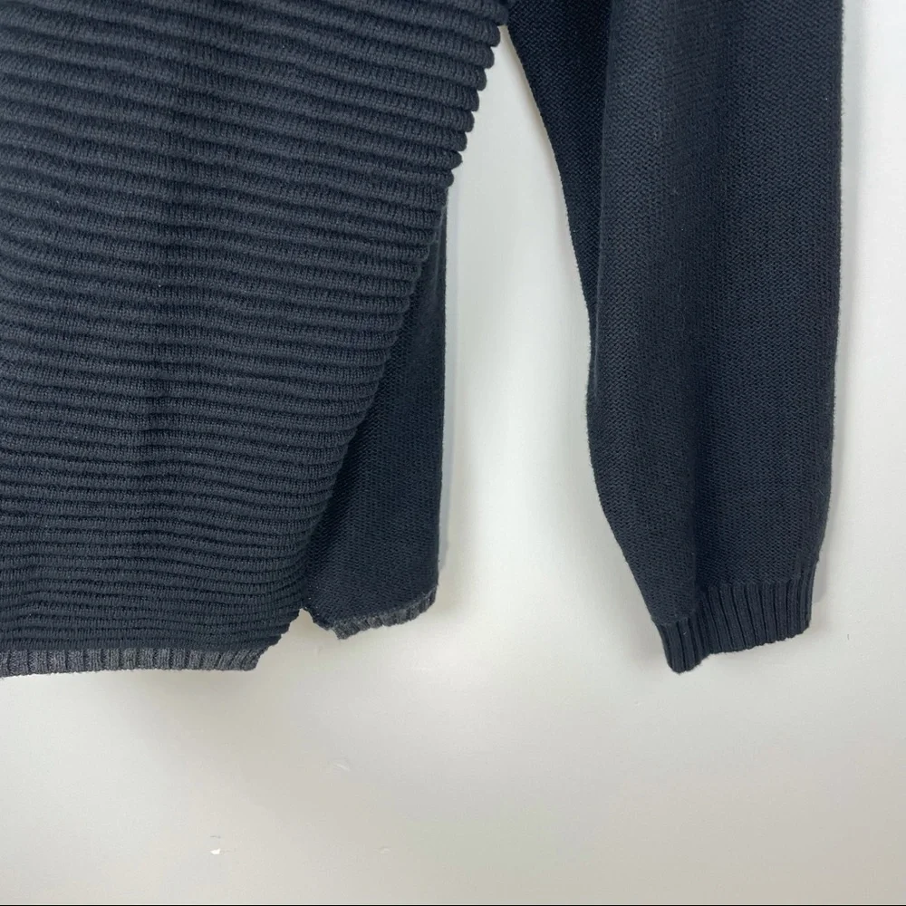 Weatherproof Ottoman Stitch Henley Sweater